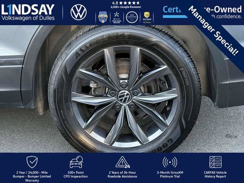 Certified 2022 Volkswagen Tiguan SE image 8