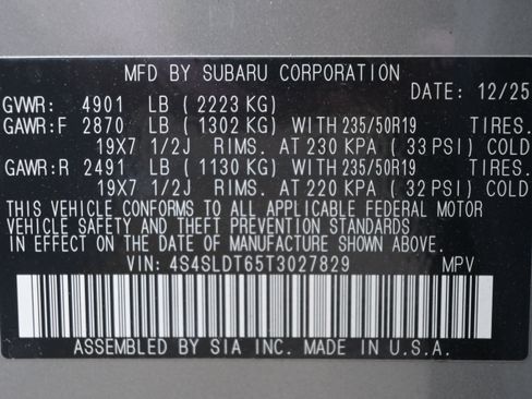 Certified 2026 Subaru Forester Touring w/ Touring Package AWD/4WD image 37
