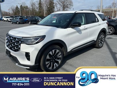 New 2026 Ford Explorer Platinum