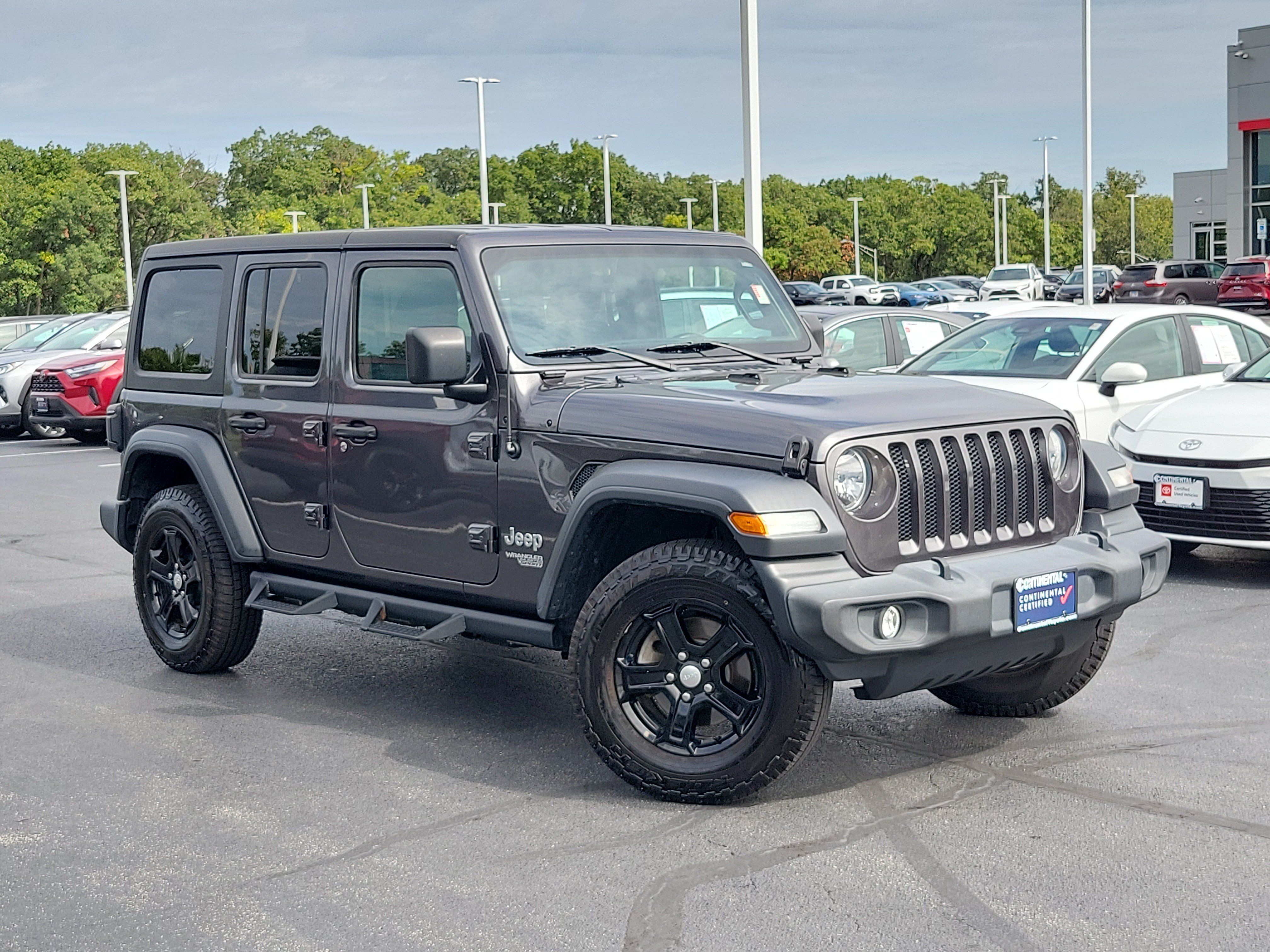 Used 2020 Jeep Wrangler Unlimited Sport S AWD/4WD image 33