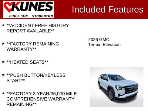 Used 2026 GMC Terrain Elevation FWD image 3