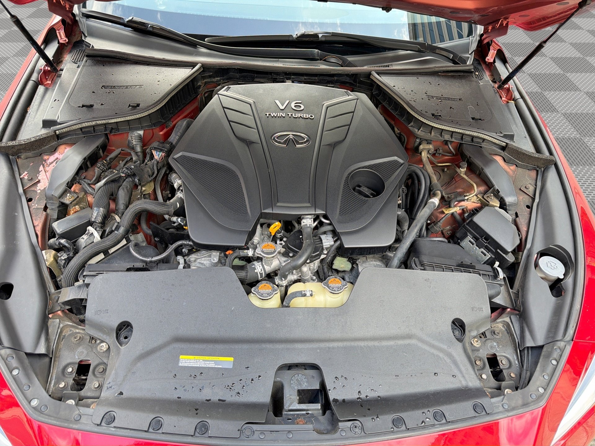 Used 2019 INFINITI Q50 Red Sport 400 AWD/4WD image 18