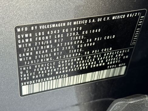 Used 2022 Volkswagen Taos S w/ IQ Drive S Package FWD image 32