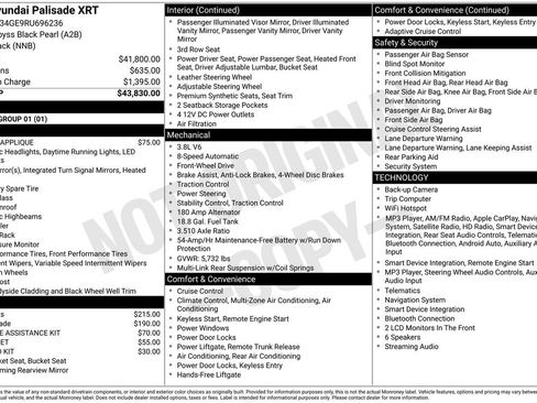 Used 2024 Hyundai Palisade XRT FWD image 55