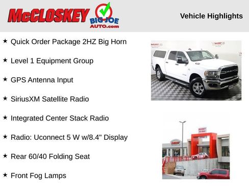 Used 2023 RAM 2500 Big Horn w/ Level 1 Equipment Group image 3