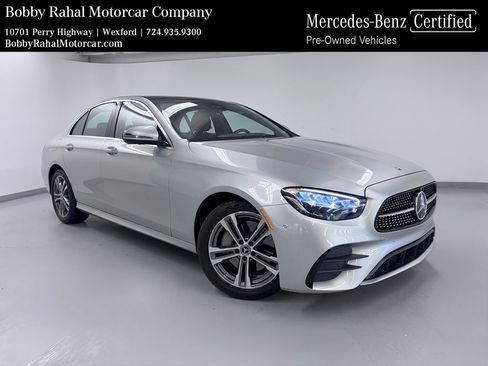 Certified 2021 Mercedes-Benz E 350 4MATIC Sedan image 1