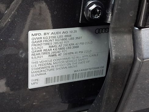 New 2026 Audi SQ7 Premium Plus image 18