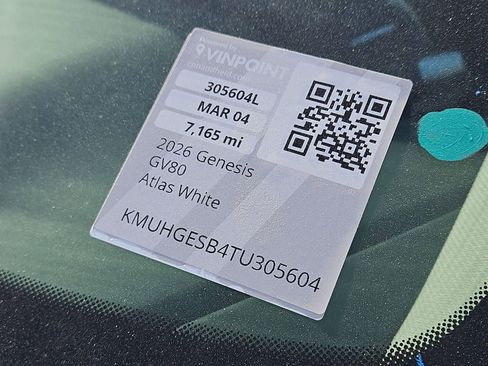 Certified 2026 Genesis GV80 2.5T Select image 25