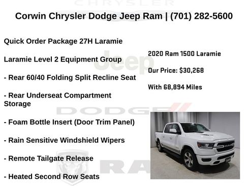 Used 2020 RAM 1500 Laramie image 6