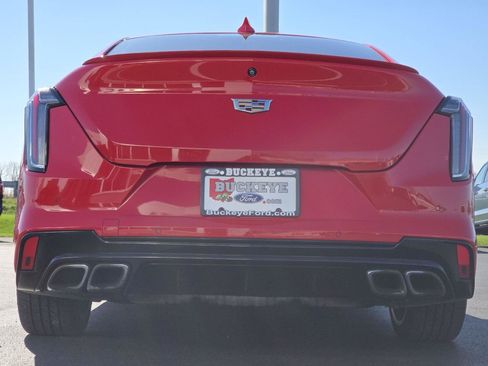 Used 2021 Cadillac CT4 V w/ Technology Package RWD image 16