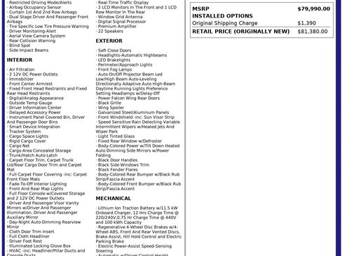 Used 2023 Tesla Model X Standard Sport Utility 4D image 2