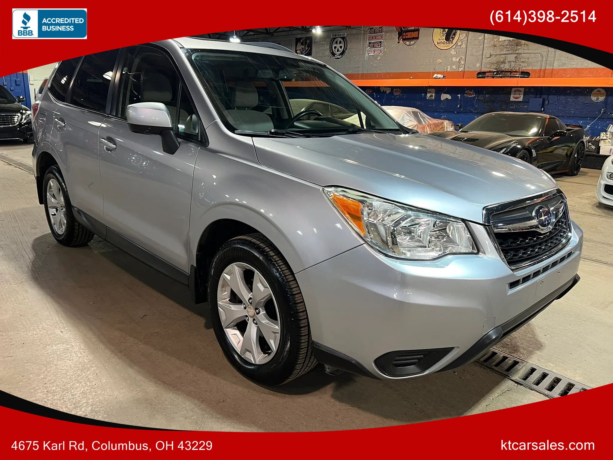 Used 2015 Subaru Forester 2.5i Premium w/ All-Weather Package AWD/4WD image 1