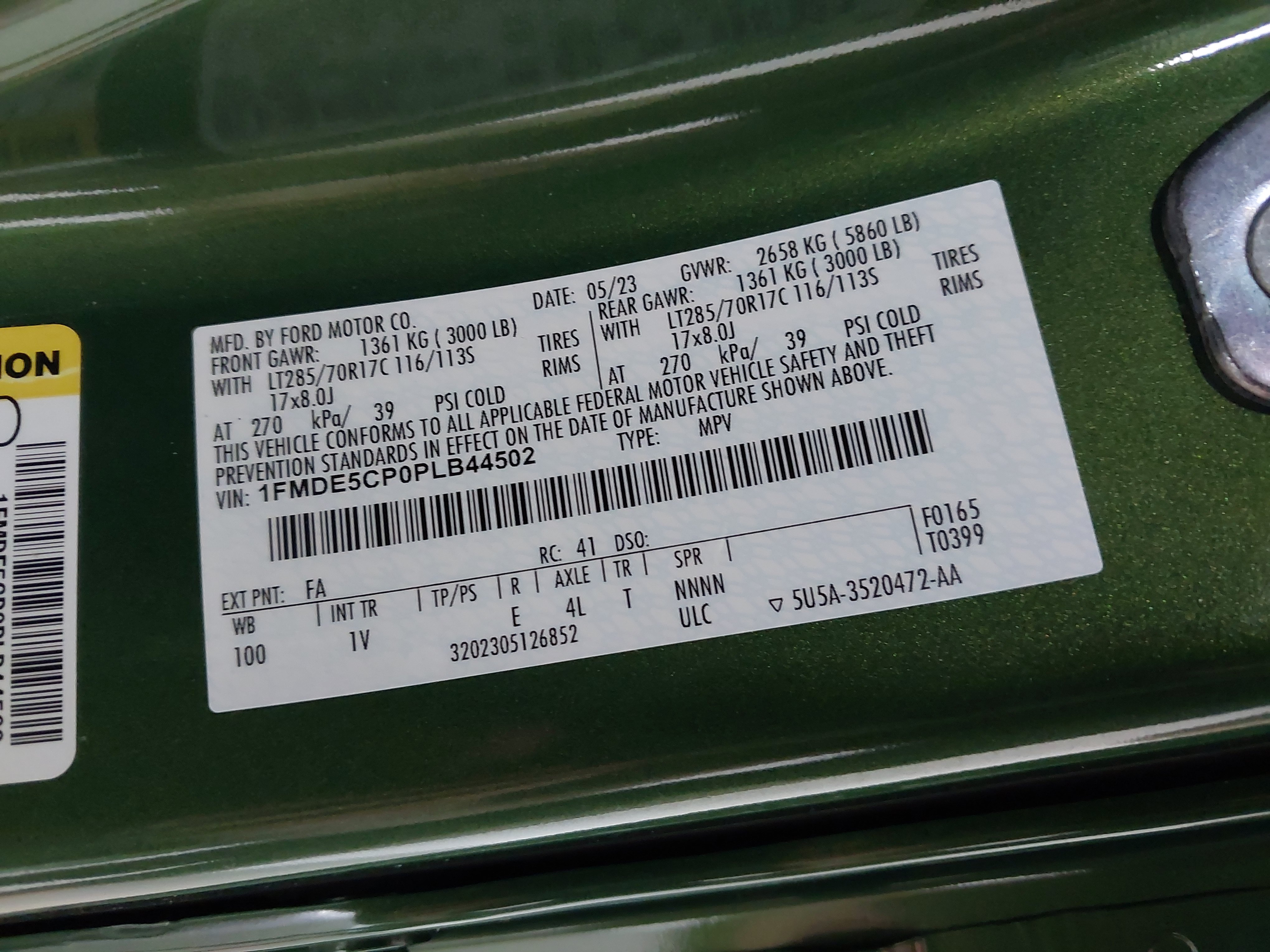Used 2023 Ford Bronco Badlands AWD/4WD image 34