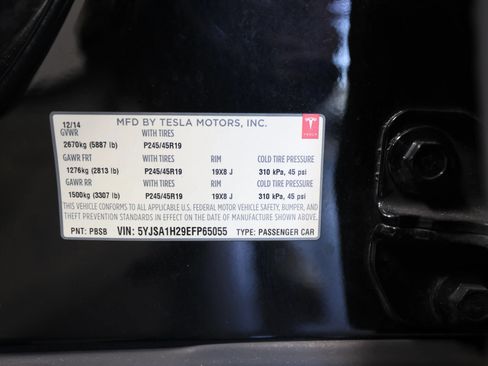 Used 2014 Tesla Model S P85D AWD/4WD image 27