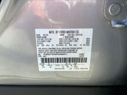 Used 2023 Ford Explorer ST-Line w/ Class IV Trailer Tow Package RWD image 31