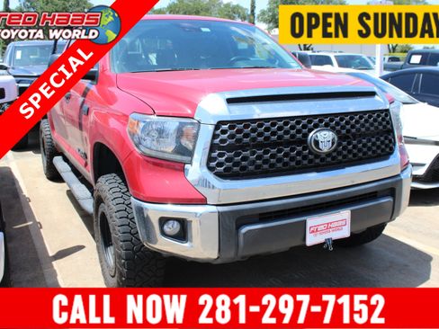 Used 2021 Toyota Tundra SR5 w/ SR5 Leather Package AWD/4WD image 1