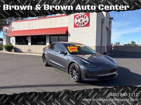 Used 2021 Tesla Model 3 Performance image 1