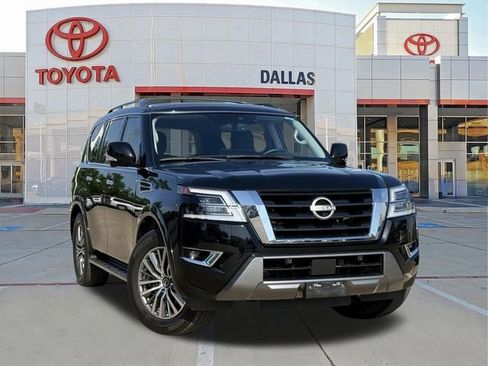 Used 2023 Nissan Armada SL w/ Captain's Chairs Package RWD image 1