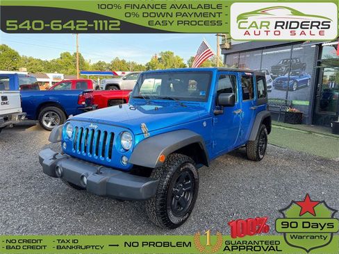 Used 2016 Jeep Wrangler Unlimited Sport w/ Trailer Tow Group AWD/4WD image 1