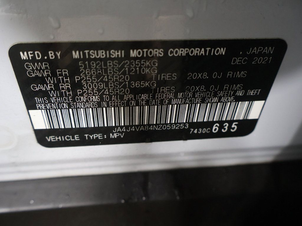 Used 2022 Mitsubishi Outlander SEL AWD/4WD image 48