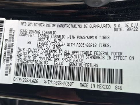 Used 2023 Toyota Tacoma Limited image 25