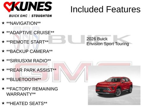 New 2026 Buick Envision Sport Touring image 2