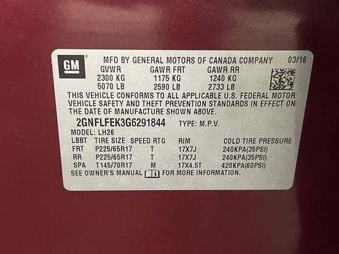 Used 2016 Chevrolet Equinox LT w/ Convenience Package image 27