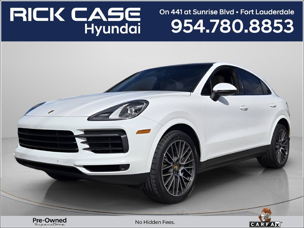 Used 2022 Porsche Cayenne Coupe AWD/4WD image 1