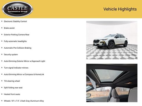 Used 2025 Subaru Crosstrek 2.5i Sport w/ Crosstrek Mirror Package AWD/4WD image 7