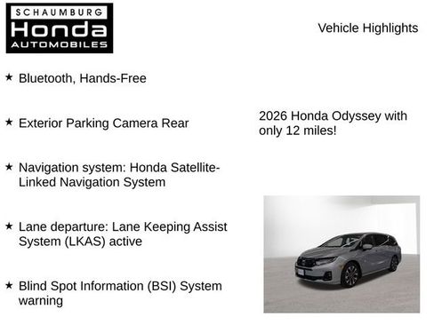 New 2026 Honda Odyssey Elite image 7