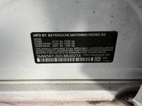 Used 2020 BMW 330i xDrive Sedan w/ Convenience Package image 21