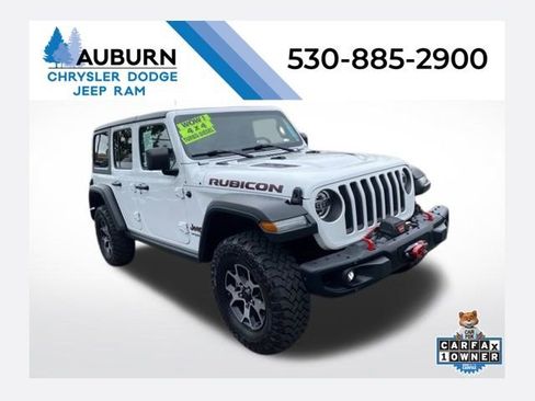 Used 2021 Jeep Wrangler Unlimited Rubicon AWD/4WD image 1