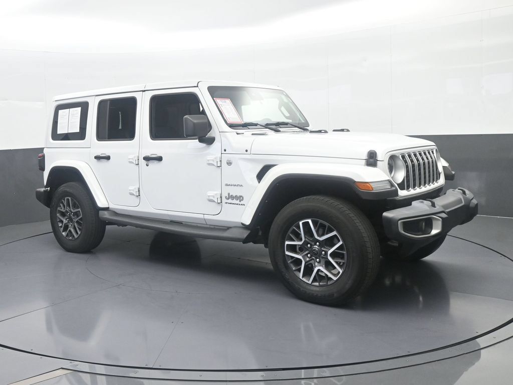 Used 2024 Jeep Wrangler Unlimited Sahara w/ Safety Group AWD/4WD image 8