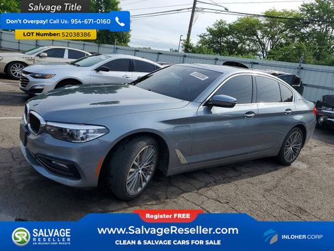 Used 2018 BMW 530e RWD image 1