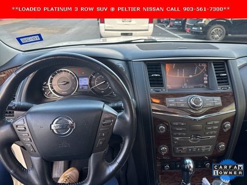 Used 2017 Nissan Armada Platinum w/ Captain Seat Package image 9