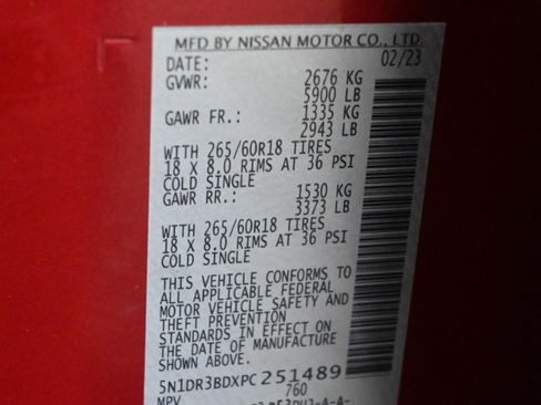 Used 2023 Nissan Pathfinder Rock Creek image 37