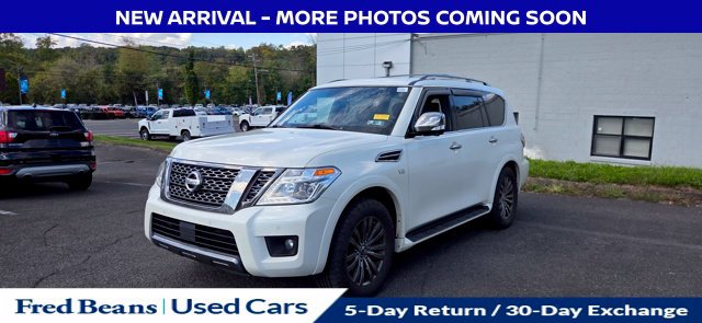 Used 2019 Nissan Armada Platinum w/ Captain's Chairs Package AWD/4WD image 3