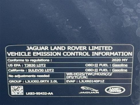 Used 2020 Jaguar F-PACE Checkered Flag image 59