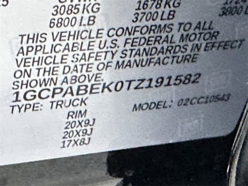 New 2026 Chevrolet Silverado 1500 Custom w/ Turbomax Blackout Package image 20