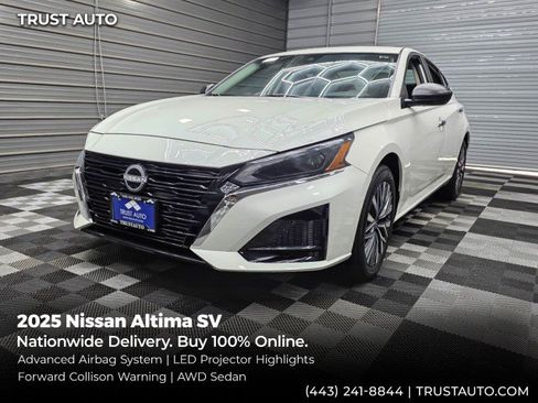 Used 2025 Nissan Altima 2.5 SV AWD/4WD image 1