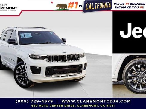 Used 2021 Jeep Grand Cherokee L Overland w/ Advanced Protech Group III AWD/4WD image 1