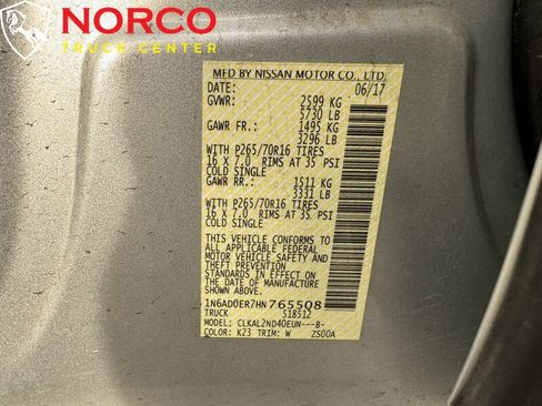 Used 2017 Nissan Frontier SV image 22