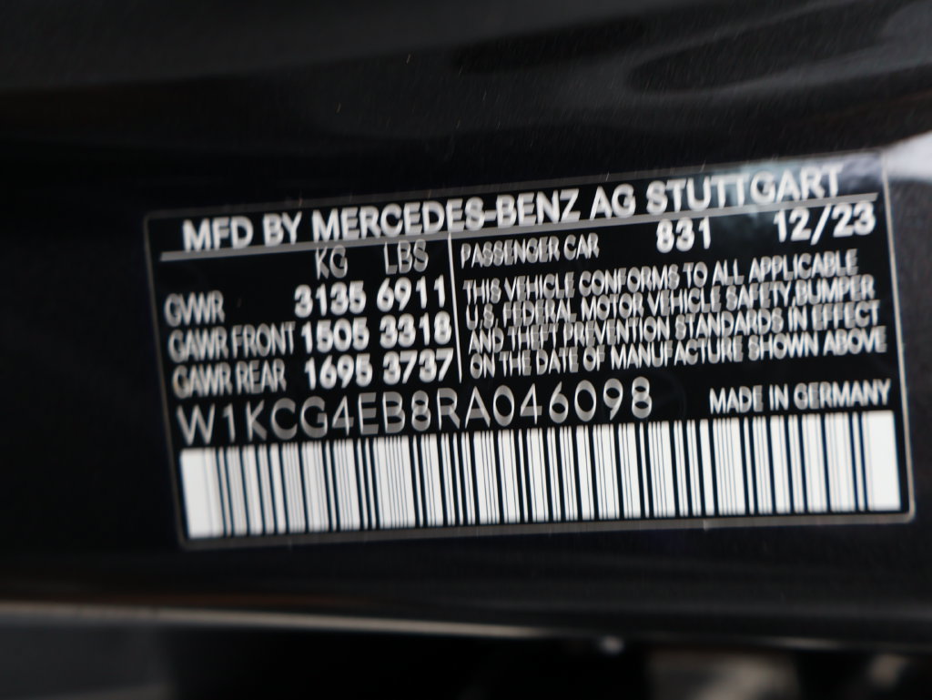 Certified 2024 Mercedes-Benz EQS 580 4MATIC Sedan image 40