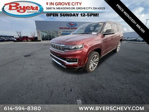 Used 2024 Jeep Grand Wagoneer Series III w/ Rear Seat Video Group 1 image 1