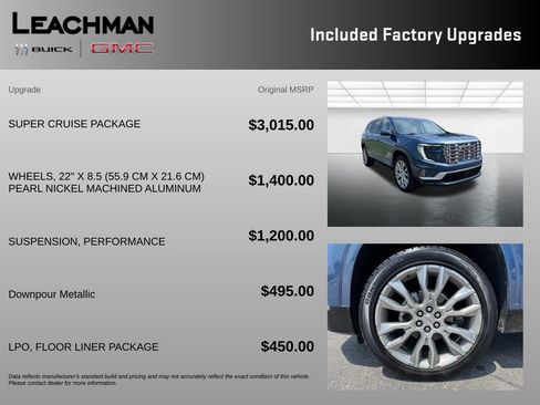 Certified 2026 GMC Acadia Denali w/ Super Cruise Package AWD/4WD image 10