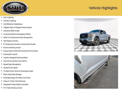 Used 2022 Ford F150 XLT w/ Equipment Group 302A High AWD/4WD image 13