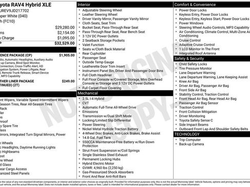 Used 2018 Toyota RAV4 XLE w/ Convenience Package AWD/4WD image 36