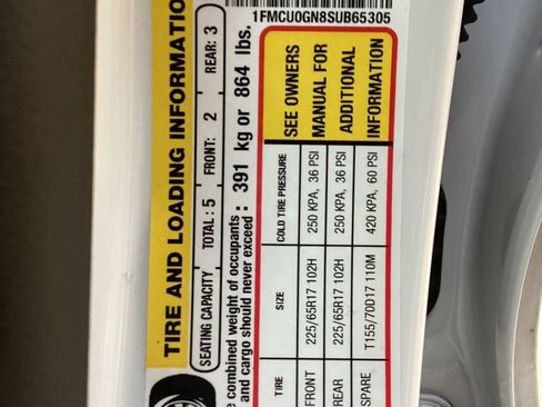 New 2025 Ford Escape Active image 63