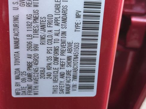 New 2026 MAZDA CX-50 AWD 2.5 S w/ Accent Package image 34