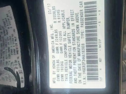 Used 2017 Honda Accord LX image 6